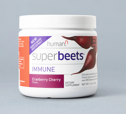 SuperBeets Immune Cranberry Cherry 30 Servings - Clinical Nutrients