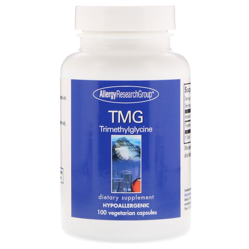TMG Trimethylglycine 100 Vegetarian Capsules - Clinical Nutrients