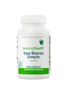 Trace Minerals Complex 30 Capsules - Clinical Nutrients