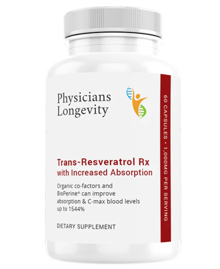 Trans-Resveratrol Rx (60 capsules) - Clinical Nutrients