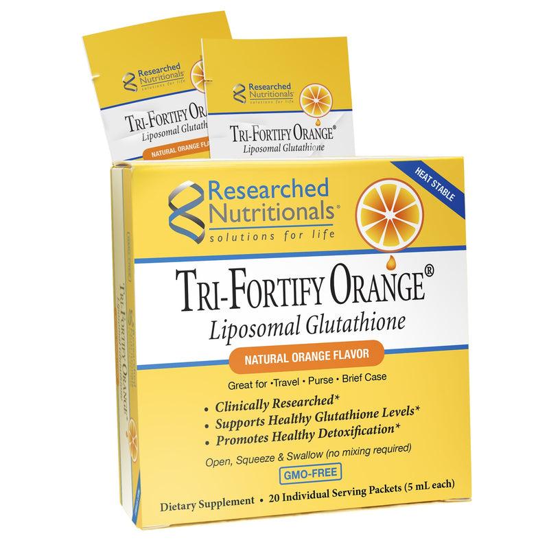 Tri-Fortify Orange 20 Pack (Heat Stable & GMO-Free) - Clinical Nutrients