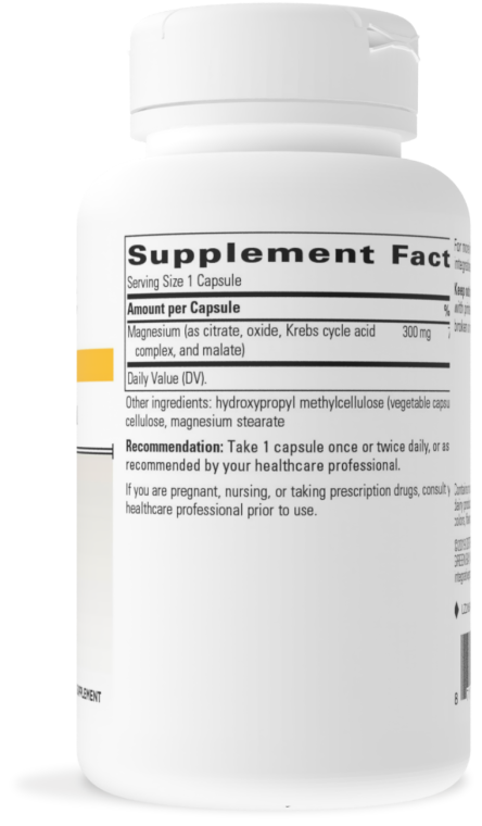 Tri-Magnesium 90 veg. caps - Clinical Nutrients