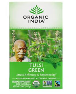 Tulsi Green 18 Bags - Clinical Nutrients
