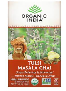 Tulsi Masala Chai 18 Bags - Clinical Nutrients