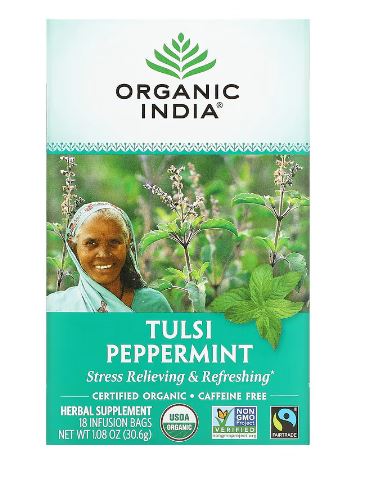 Tulsi Peppermint 18 Bags - Clinical Nutrients