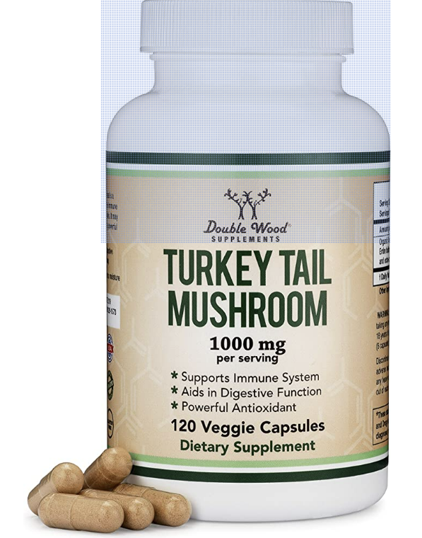 Turkey Tail 120 Capsules - Clinical Nutrients
