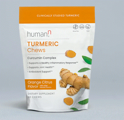 Turmeric Chews Orange Citrus 30 Chews - Clinical Nutrients