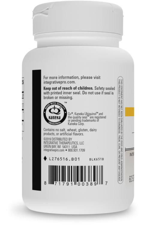 UBQH (100 mg) 60 softgels - Clinical Nutrients