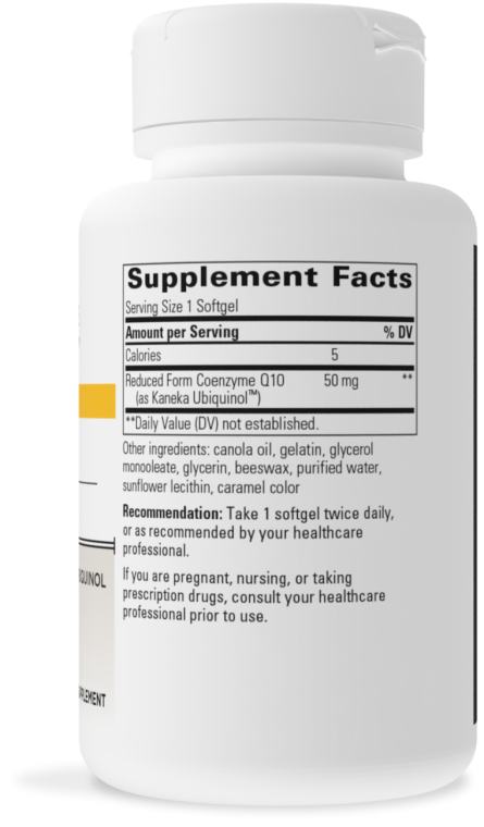 UBQH (50 mg) 60 softgels - Clinical Nutrients