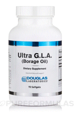ULTRA G.L.A. (BORAGE OIL) 90 SOFTGELS - Clinical Nutrients