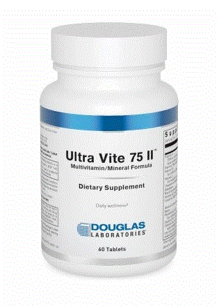 ULTRA VITE 75™ II 60 TABLETS - Clinical Nutrients