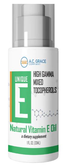 UNIQUE E High Gamma Mixed Tocopherol Oil 1 fl oz - Clinical Nutrients