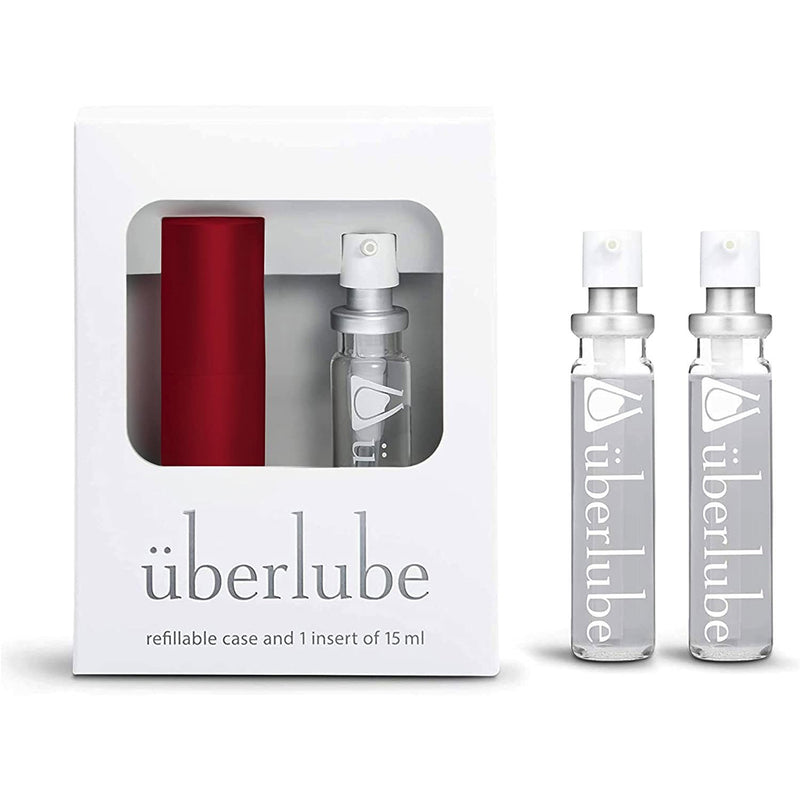 Uberlube- Good-to-Go Traveler Red + 2 Refills - Clinical Nutrients