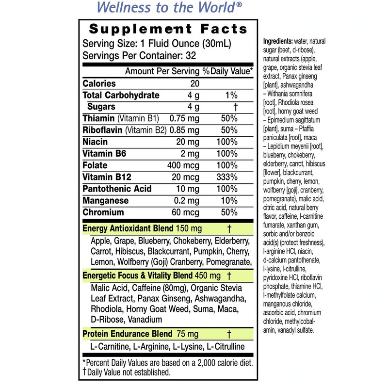 UltraSHOT Healthy Energy (32 oz) - Clinical Nutrients