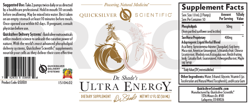 Ultra Energy Liposomal Adaptogenic Blend - Clinical Nutrients
