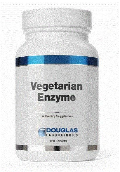 VEGETARIAN ENZYME 120 TABLETS - Clinical Nutrients