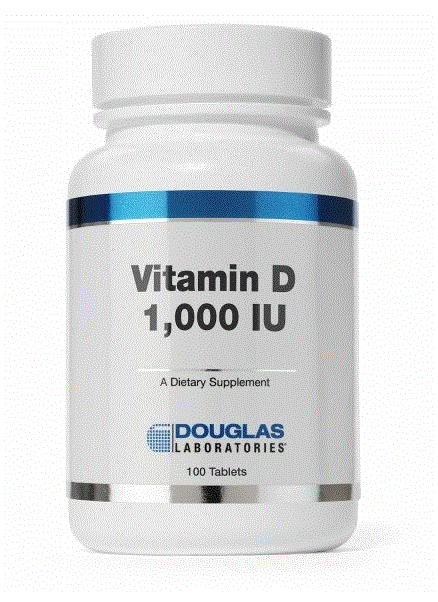 VITAMIN D 25 MCG (1,000 IU) 100 TABLETS - Clinical Nutrients