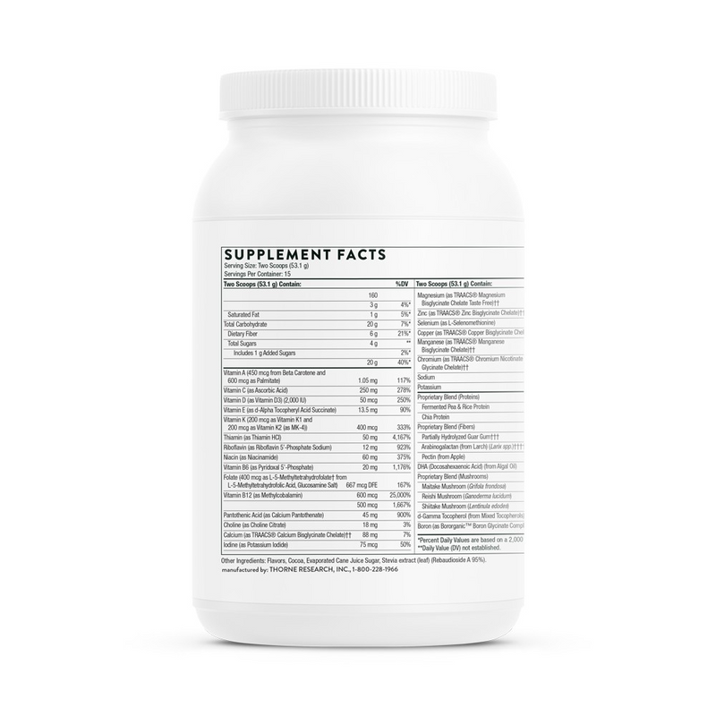 VeganPro Complex - Chocolate 28 oz - Clinical Nutrients