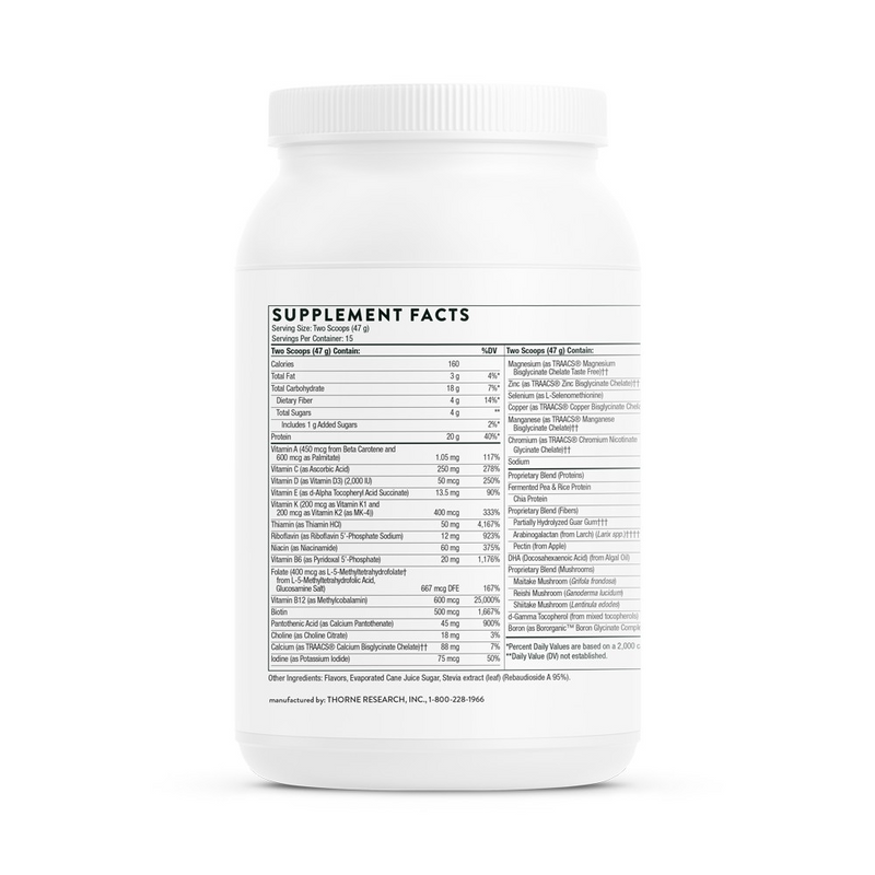 VeganPro Complex - Vanilla 24.9 oz - Clinical Nutrients