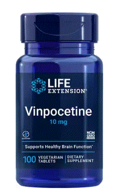 Vinpocetine 10 mg 100 Tablets - Clinical Nutrients