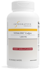 Vitaline® CoQ10 400 mg - Cherry Vanilla Flavored 90 chew wafers - Clinical Nutrients