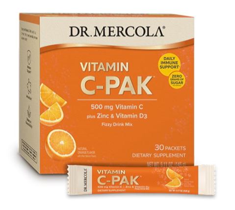 Vitamin C-PAK® Orange Flavor 30 Servings - Clinical Nutrients