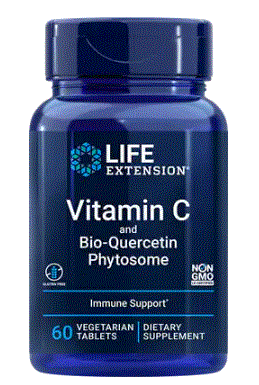 Vitamin C and Bio-Quercetin Phytosome 60 Tablets - Clinical Nutrients
