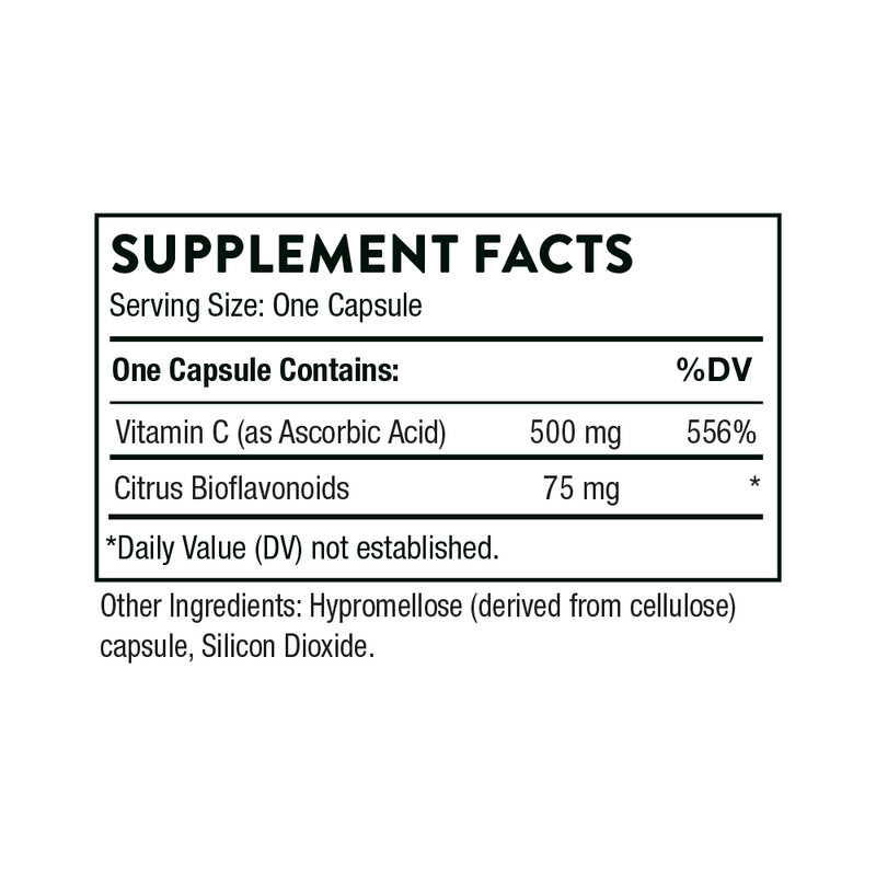 Vitamin C with Flavonoids 90 Capsules - Clinical Nutrients