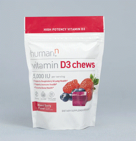 Vitamin D3 Chew Mixed Berry 30 Chews - Clinical Nutrients