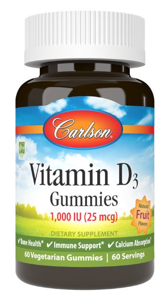 Vitamin D3 Gummies 60 Gummies - Clinical Nutrients