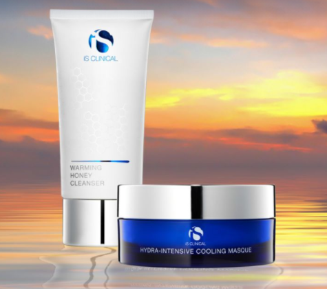 Warm Up, Cool Down Clinical Facial - 120g Warming Honey Cleanser and 120g Hydra-Intensive Cooling Masque - Clinical Nutrients