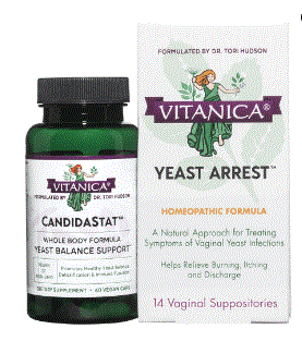 Yeast Arrest 14 Suppositories - Clinical Nutrients