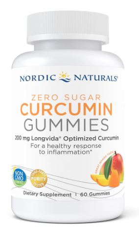 Zero Sugar Curcumin Gummies 60 Gummies - Clinical Nutrients