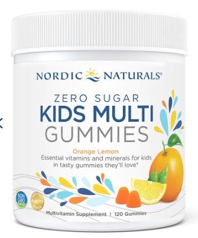 Zero Sugar Kids Multi Gummies 120 Gummies - Clinical Nutrients