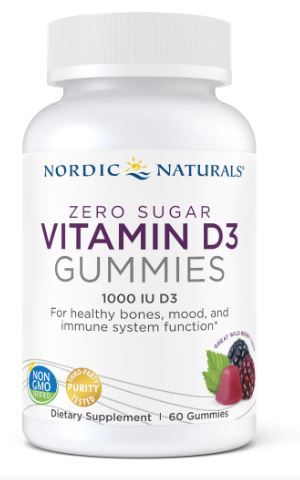 Zero Sugar Vitamin D3 Gummies 60 Gummies - Clinical Nutrients