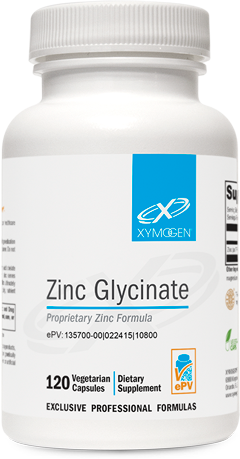 Zinc Glycinate 120 Capsules - Clinical Nutrients