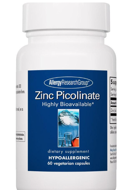 Zinc Picolinate 60 Vegetarian Caps - Clinical Nutrients