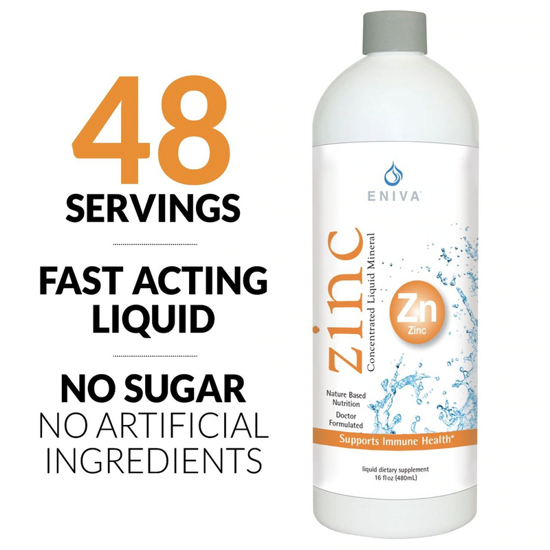 Zinc Mineral Liquid Concentrate (16 oz) - Clinical Nutrients