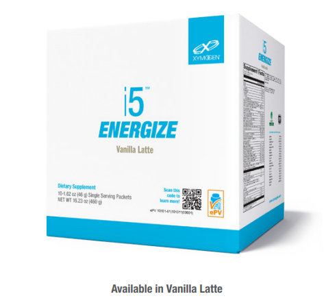 i5™ Energize Vanilla Latte 10 Servings - Clinical Nutrients