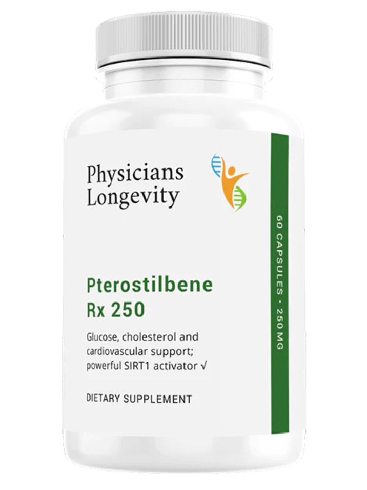 Pterostilbene Rx 250 (250 mg, 60 capsules) - Clinical Nutrients